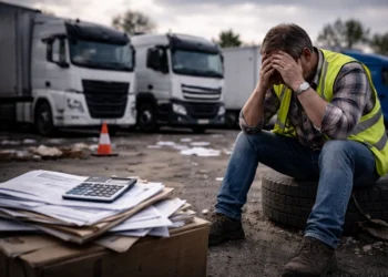 Csődnyomás nő a fuvarozásban Európában