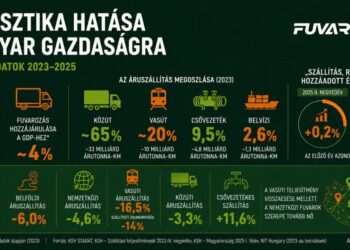 stabil súly mellett fékez a magyar logisztika