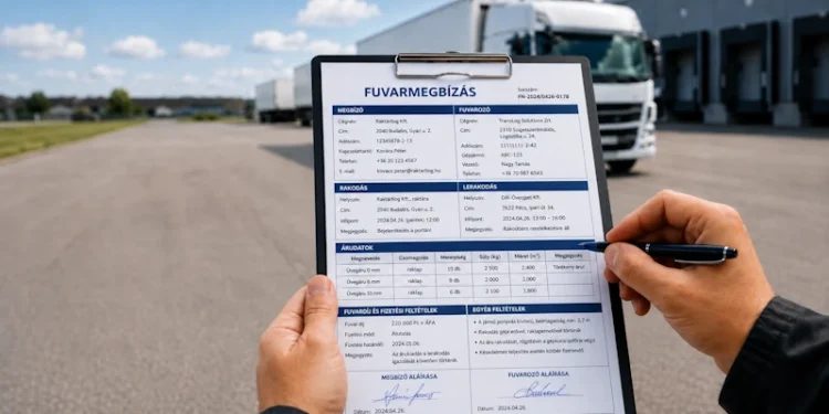 Mi az a fuvarmegbízás?