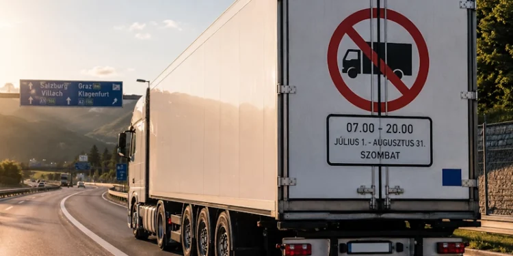 Nyári kamionstopok: országonként más szabályok