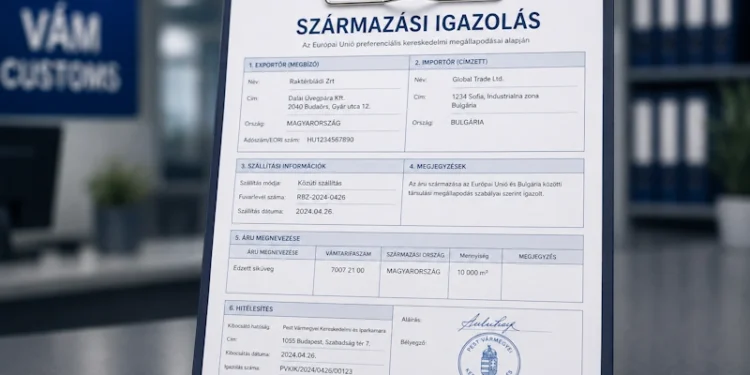 Mi az a származási igazolás?
