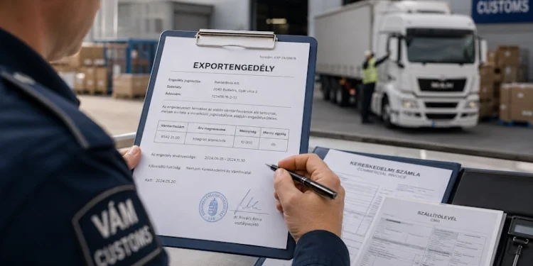 Mikor kell exportengedély?